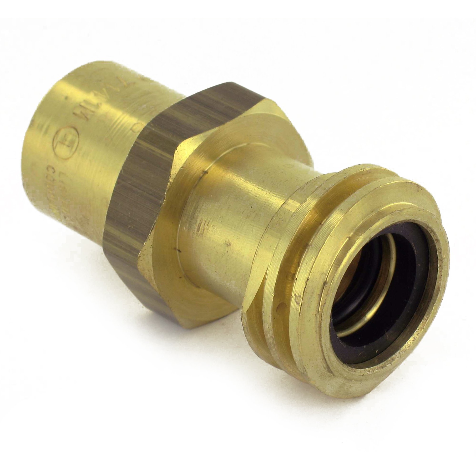 Rego 7141M Quick Disconnect Service Check Valve Connector, 3/8